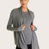 Tops ALALA | Charcoal Cashmere Cardigan