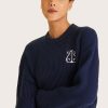 Tops ALALA | Navy Crest Sweater | Alala Style