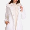 Outerwear ALALA | White Mid-Length Belted Jacket - Verbier Puffer Coat | Alala