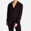 Tops ALALA | Diana Top - Princess Diana Style - Black Flowy Tops | Alala