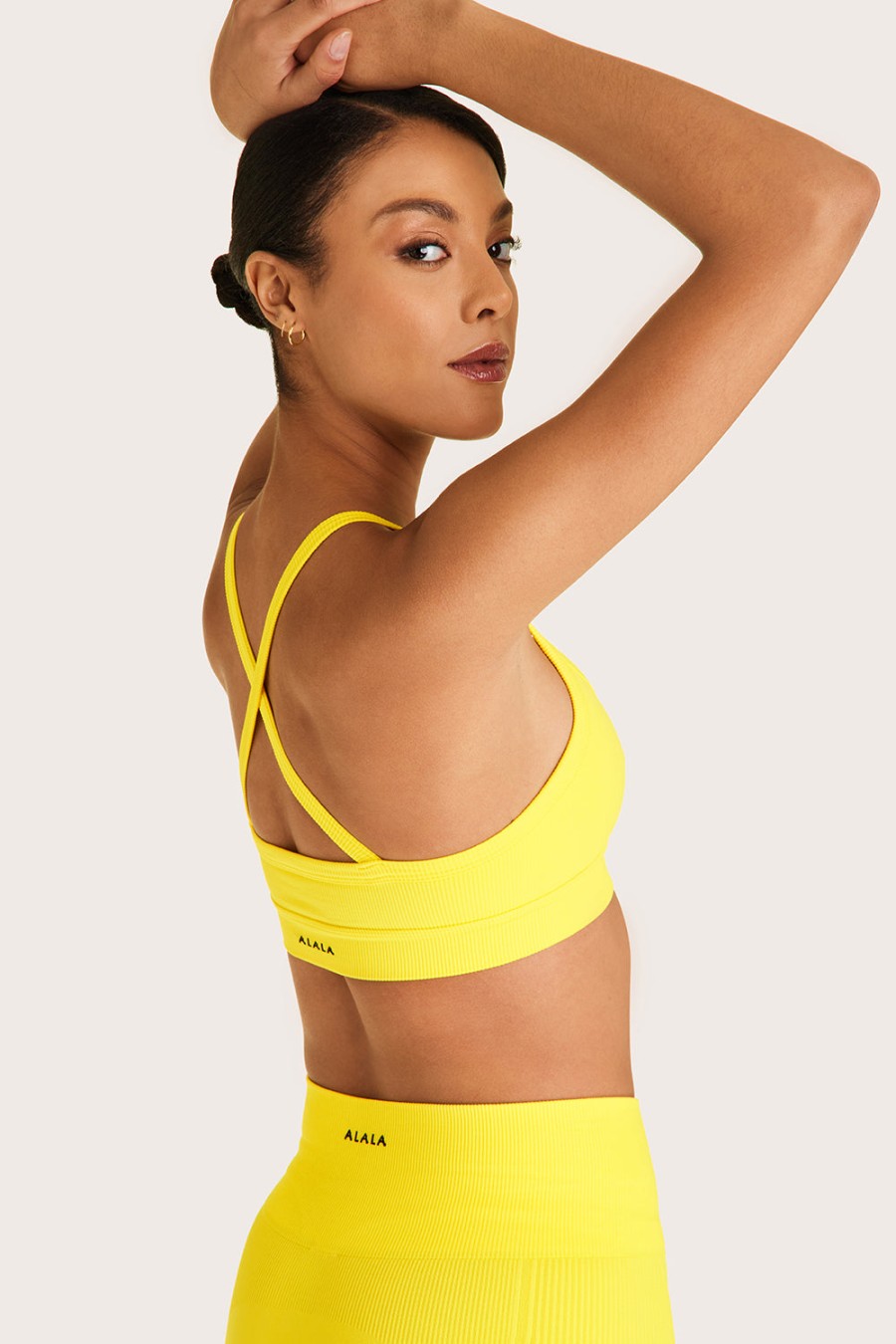 Tops ALALA | Yellow Cami Bra | Alala