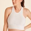 Tops ALALA | White Washable Cashmere - Goddess Cashmere Crop Tank | Alala