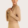 Tops ALALA | Camel Cashmere Cardigan