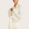 Tops ALALA | Bone Cashmere Cardigan | Alala